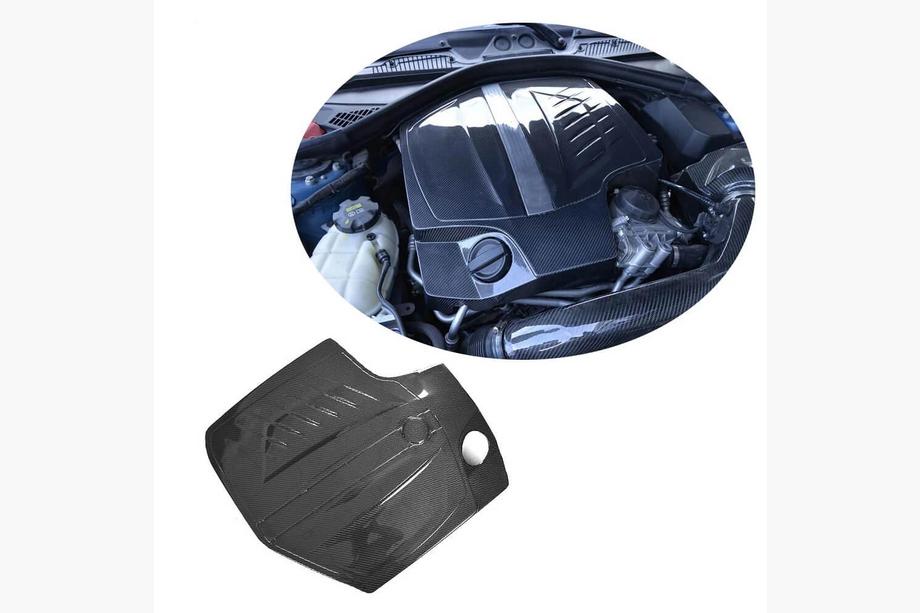 BMW 2 Series F22/F23 2014-2021 Cubierta de motor (para F87 M2/M2 Competition, Carbono) Foto 1