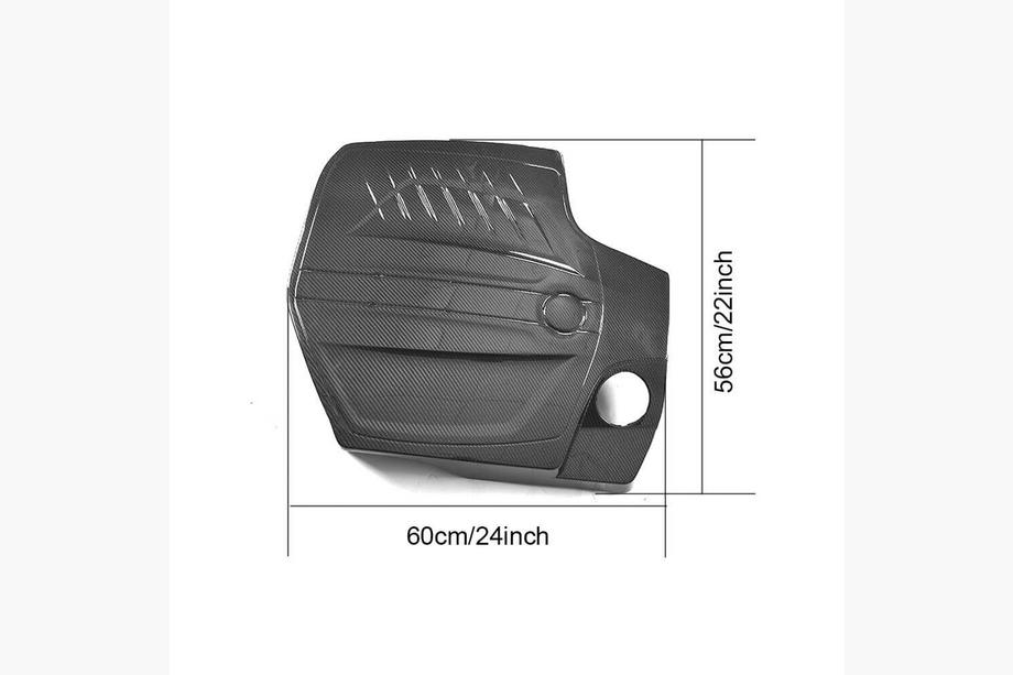 BMW 2 Series F22/F23 2014-2021 Cubierta de motor (para F87 M2/M2 Competition, Carbono) Foto 6