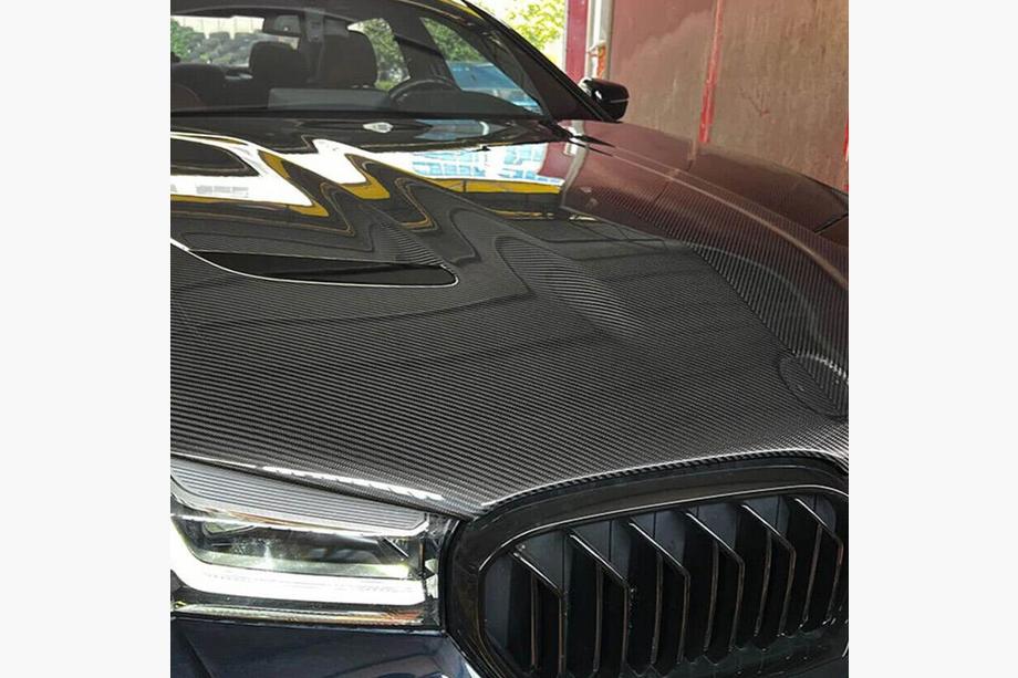 BMW Serie 5 G30/G31 2017–2023 Capó (F90-Style, Carbono) Image
