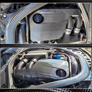 Cubierta de motor (para F80, Carbono) foto 4