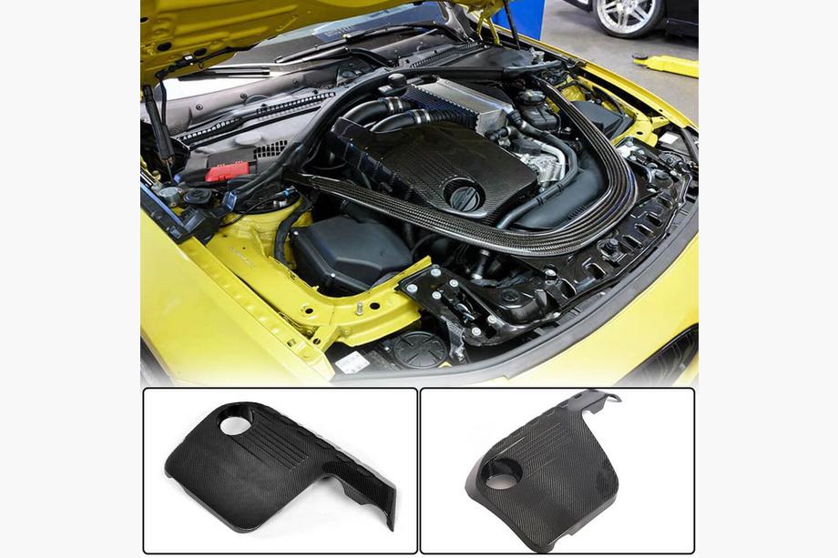 BMW 4 Series F32/F33/F36 2012-2020 Cubierta de motor (para F82/F83, Carbono) Image