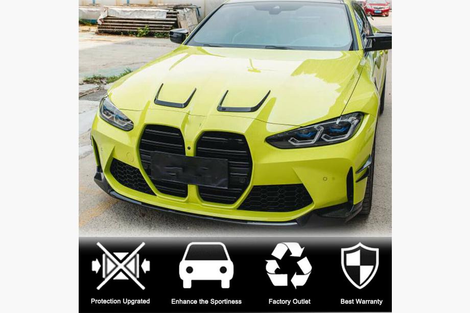 BMW 3 Series G20/G21 2018- Cubierta de capó (para G80, Carbono) Foto 3