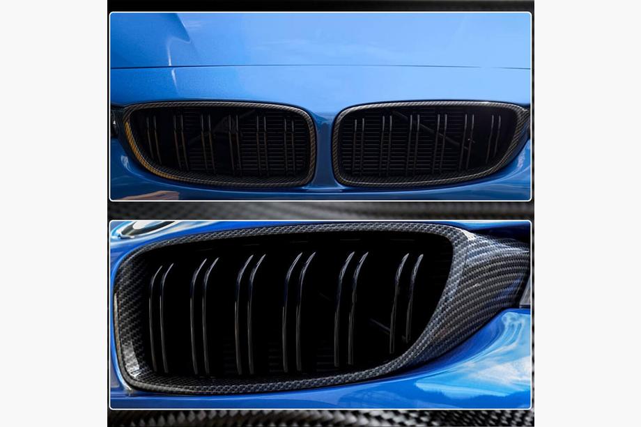 BMW 3 Series F30/F31 2012-2019 Riñoneras M-Look V1 (Carbono) Foto 3