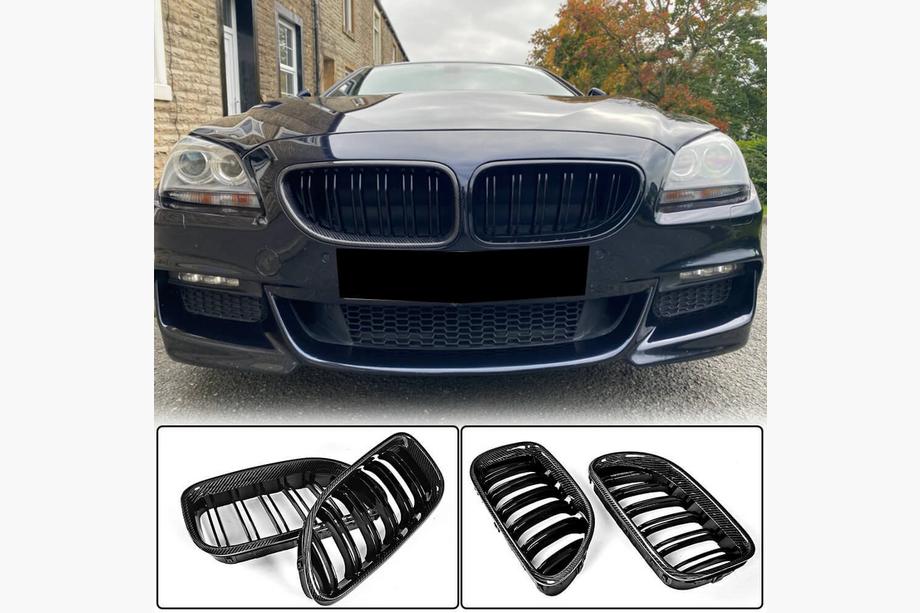 BMW 6 Series F12/F13/F06 2011-2018 Riñoneras M-Look (Carbono) Image