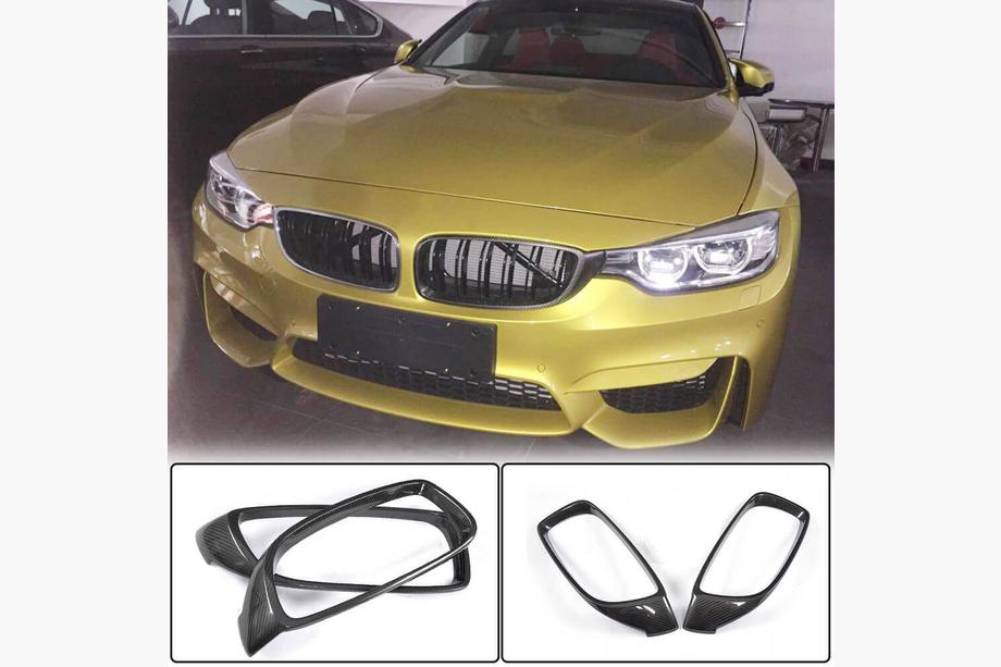 BMW 4 Series F32/F33/F36 2012-2020 Marco de Parrilla (Carbono) Image