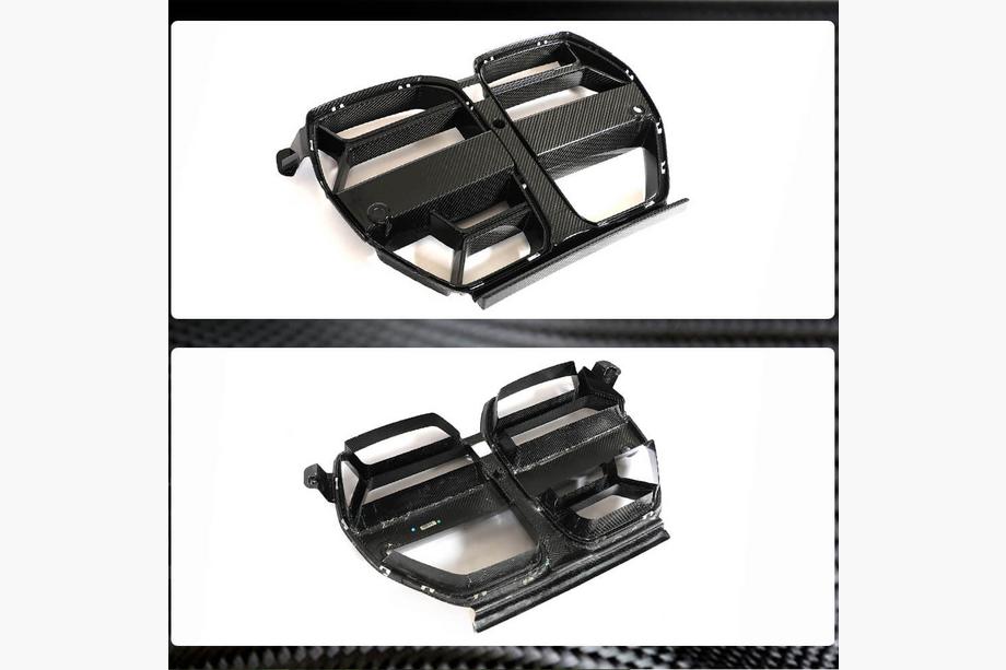 BMW 4 Series G22/23/26 2020- Riñoneras V1 (para G82/G83, Carbono) Foto 11
