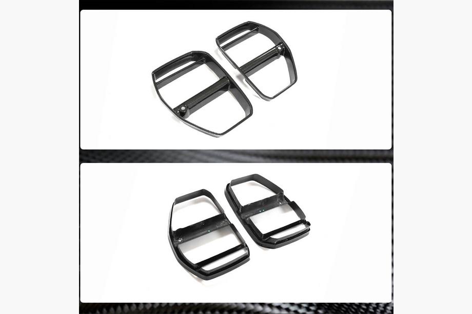 BMW 4 Series G22/23/26 2020- Riñoneras V3 (para G82/G83, Carbono) Foto 2
