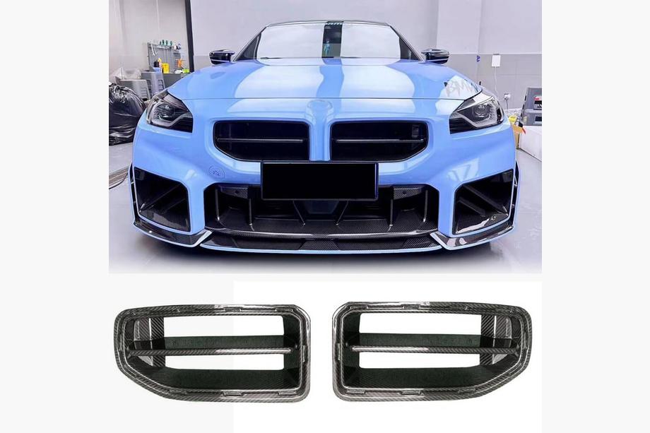 BMW 2 Series G42 2021- Riñeras de carbono seco (para G87) Image