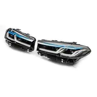 Faros delanteros Full LED Laser restyling (sustitución de parachoques) BMW Serie 5 G30/G31 2017–2023 foto 3