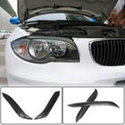 BMW 1 Series E81/E82/E87/E88 2004-2011 Pestañas para faros (Carbono) foto 1