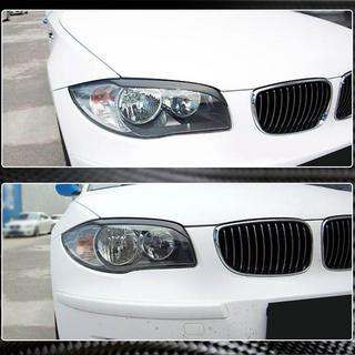 Pestañas para faros (Carbono) BMW 1 Series E81/E82/E87/E88 2004-2011 foto 3