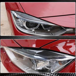 Pestañas para faros V1 (para F30, Carbono) foto 4