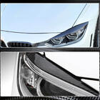 BMW 3 Series F30/F31 2012-2019 Pestañas de Faros V2 (para F30, Carbono) foto 6