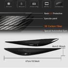 BMW 3 Series F30/F31 2012-2019 Pestañas de Faros V2 (para F30, Carbono) foto 7