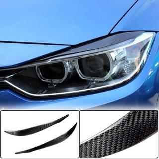 Pestañas de Faros V2 (para F30, Carbono) BMW 3 Series F30/F31 2012-2019 foto 1