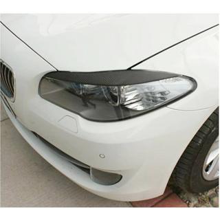 Pestañas para faros (2010-2013, Carbono) BMW 5 Series F10/F11 2010–2016 foto 3