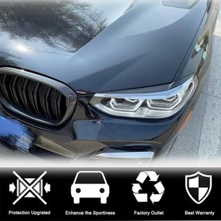 Pestañas para faros (2018-2021, Carbono) BMW X3 G01 2018- foto 3