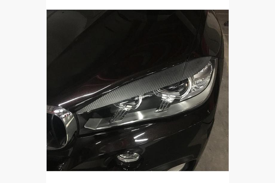 BMW X5 F15 2013-2018 Pestañas Faros FRP V3 Foto 4