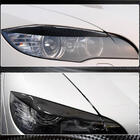 BMW X6 E71 2008–2014 Pestañas para faros (Carbono) foto 4