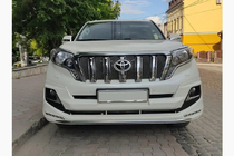 Toyota Land Cruiser Prado 150 2009-2023 Protecciones de parachoques delantero y trasero Luxury (2013-2017) foto 1