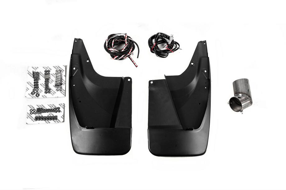 Toyota Land Cruiser Prado 150 2009-2023 Protecciones de parachoques delantero y trasero Luxury (2013-2017) Foto 24