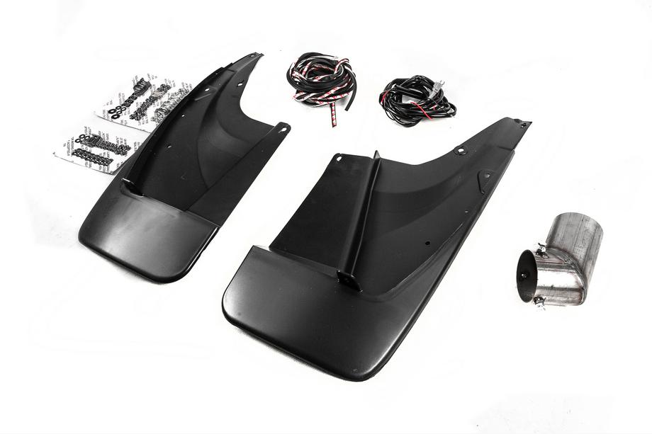 Toyota Land Cruiser Prado 150 2009-2023 Protecciones de parachoques delantero y trasero Luxury (2013-2017) Foto 25