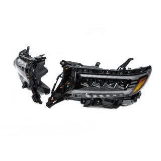 Faros delanteros Lexus-Design 4-LED V2 (2017+, 2 uds) Toyota Land Cruiser Prado 150 2009-2023 foto 4