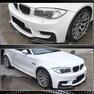 Extensiones Flap para Parachoques Delantero (para 1M E82, Carbono) BMW 1 Series E81/E82/E87/E88 2004-2011 foto 4