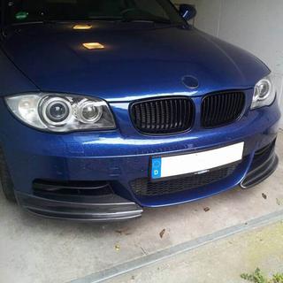 Extensiones Flap para Parachoques Delantero (para E82/E88 M-Sport, Carbono) BMW 1 Series E81/E82/E87/E88 2004-2011 foto 2