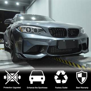 Extensiones Flap para Parachoques Delantero (para F87 M2/M2C, Carbono) BMW 2 Series F22/F23 2014-2021 foto 3