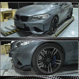 Extensiones Flap para Parachoques Delantero (para F87 M2/M2C, Carbono) BMW 2 Series F22/F23 2014-2021 foto 4