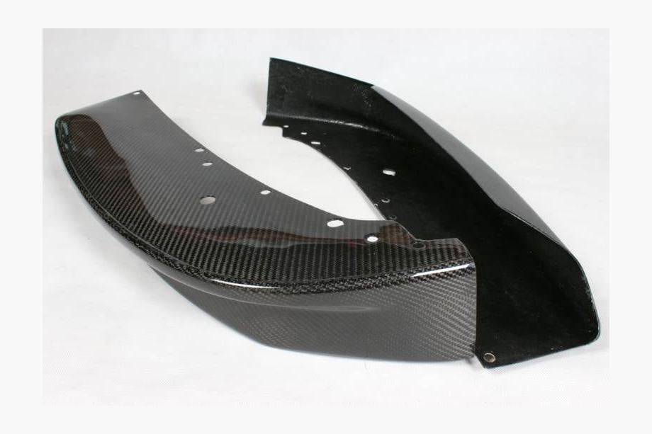 BMW 3 Series E90/E91 2005-2011 Extensiones Flap para Parachoques Delantero (para E90 2008-2011 Base, Carbono) Foto 7