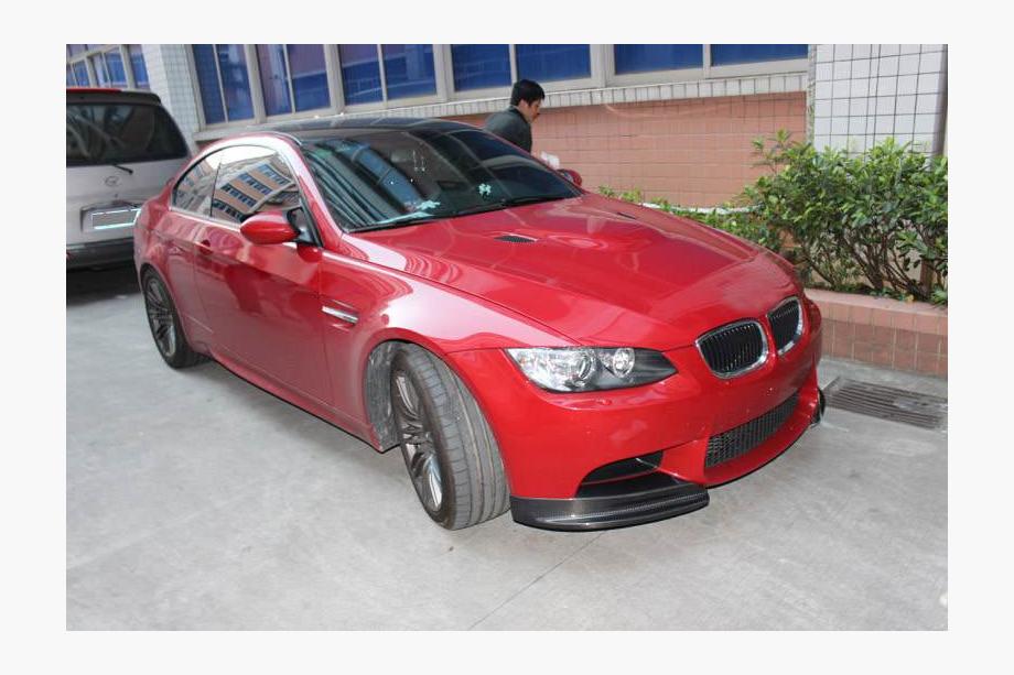 BMW 3 Series E90/E91 2005-2011 Alerón delantero Flap FRP V2 para E90 2008-2011 Base Foto 3