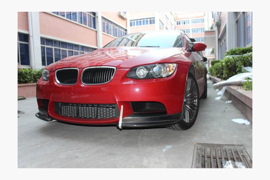 BMW 3 Series E90/E91 2005-2011 Alerón delantero Flap FRP V2 para E90 2008-2011 Base Foto 4