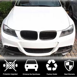 Flaps para parachoques delantero (para E90 2005-2008 M-Sport, Carbono) foto 2