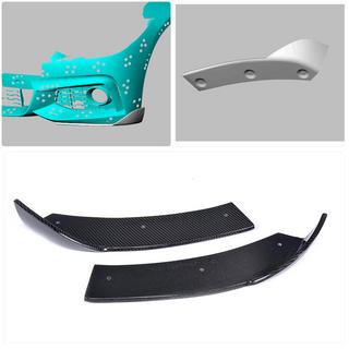 Extensiones Flap para Parachoques Delantero (para M-Sport, Carbono) BMW 4 Series F32/F33/F36 2012-2020 foto 2