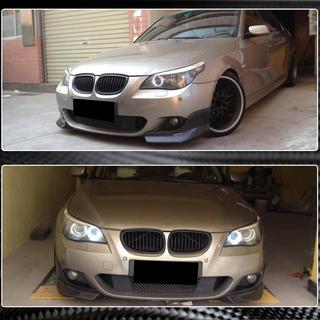 Extensiones Flap para Parachoques Delantero (para M-Sport, Carbono) BMW 5 Series E60/E61 2003-2010 foto 4