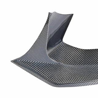 Flaps de parachoques delantero V1 para M-Sport 2017-2020 Carbono BMW Serie 5 G30/G31 2017–2023 foto 4