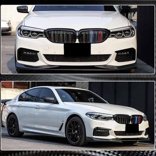 Flaps de parachoques delantero V3 para M-Sport 2017-2020 Carbono foto 4