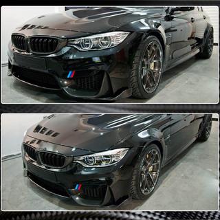 Labio delantero Flap V1 para parachoques (para F82/F83, Carbono) BMW 4 Series F32/F33/F36 2012-2020 foto 4