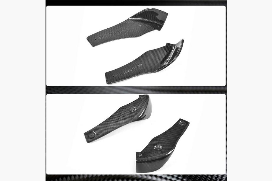 BMW 4 Series F32/F33/F36 2012-2020 Labio delantero Flap V1 para parachoques (para F82/F83, Carbono) Foto 5