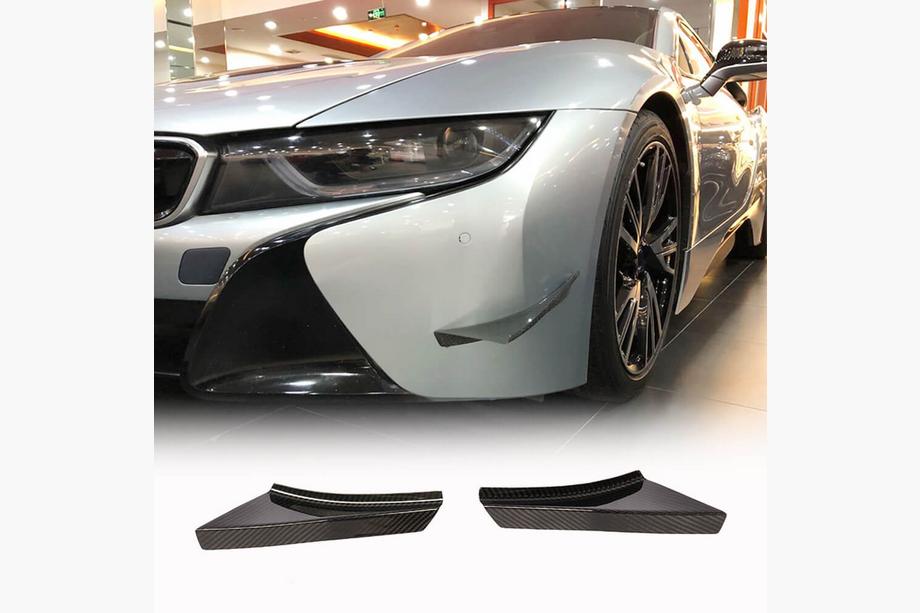 BMW I8 2014-2020 Flaps de Parachoques Delantero (Carbono) Foto 1
