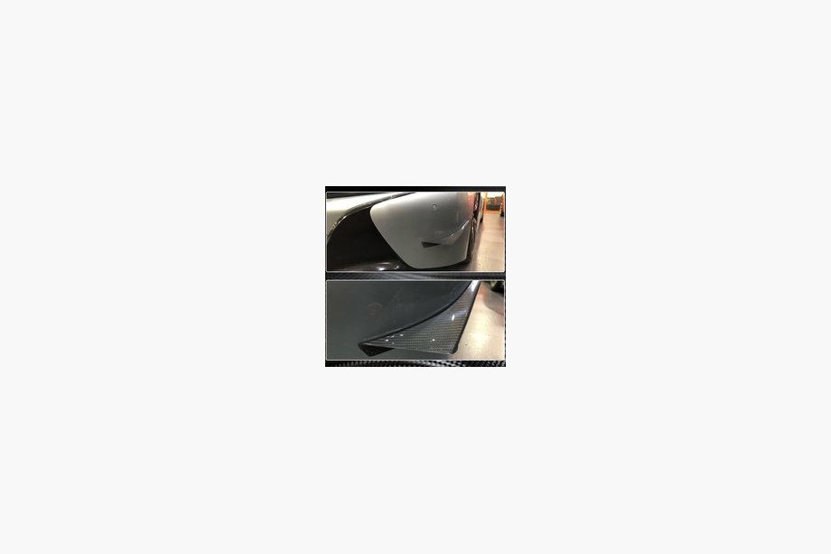 BMW I8 2014-2020 Flaps de Parachoques Delantero (Carbono) Foto 2