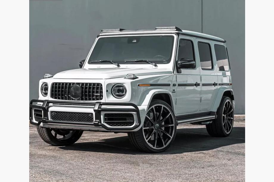 Mercedes G class W463 2018-2024 Cubiertas de Espejos de Carbono (2 uds) Foto 2