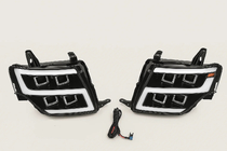 Mitsubishi Pajero Wagon IV 2006-2021 Faros delanteros LED (2 uds) foto 2