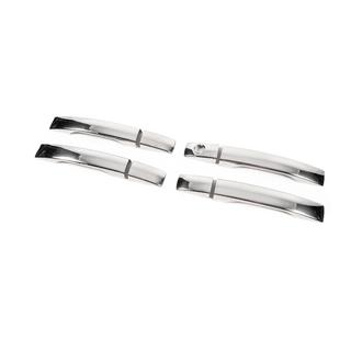 Cubiertas Cromadas para Manijas de Puerta (4 uds, Acero Inoxidable) Ssang Yong Rodius foto 2