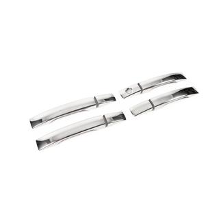 Cubiertas Cromadas para Manijas de Puerta (4 uds, Acero Inoxidable) Ssang Yong Rodius foto 3