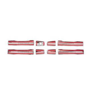 Cubiertas Cromadas para Manijas de Puerta (4 uds, Acero Inoxidable) Ssang Yong Rodius foto 4