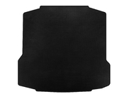 Skoda Rapid 2012-2019 Alfombrilla de maletero (Liftback, Negra) foto 1