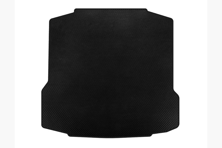 Skoda Rapid 2012-2019 Alfombrilla de maletero (Liftback, Negra) Image